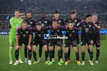 2024-02-14 - Bayern Munich team during the UEFA Champions League 2023-2024 football match between SS Lazio and Bayern Monaco at the Olympic Stadium in Rome on February 14, 2023. - SS LAZIO VS BAYERN MUNICH - UEFA CHAMPIONS LEAGUE - SOCCER