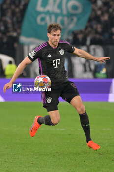 2024-02-14 - Leon Goretzka (Bayern Munich)  during the UEFA Champions League 2023-2024 football match between SS Lazio and Bayern Monaco at the Olympic Stadium in Rome on February 14, 2023. - SS LAZIO VS BAYERN MUNICH - UEFA CHAMPIONS LEAGUE - SOCCER