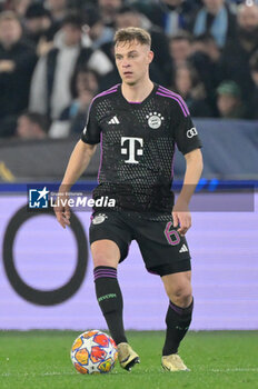 2024-02-14 - Joshua Kimmich (Bayern Munich)  during the UEFA Champions League 2023-2024 football match between SS Lazio and Bayern Monaco at the Olympic Stadium in Rome on February 14, 2023. - SS LAZIO VS BAYERN MUNICH - UEFA CHAMPIONS LEAGUE - SOCCER