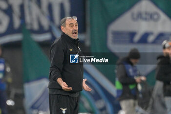 2024-02-14 - Maurizio Sarri coach (SS Lazio);  during the UEFA Champions League 2023-2024 football match between SS Lazio and Bayern Monaco at the Olympic Stadium in Rome on February 14, 2023. - SS LAZIO VS BAYERN MUNICH - UEFA CHAMPIONS LEAGUE - SOCCER