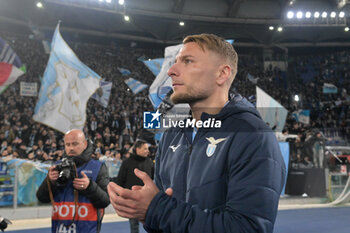 2024-02-14 - Ciro Immobile (SS Lazio);  during the UEFA Champions League 2023-2024 football match between SS Lazio and Bayern Monaco at the Olympic Stadium in Rome on February 14, 2023. - SS LAZIO VS BAYERN MUNICH - UEFA CHAMPIONS LEAGUE - SOCCER