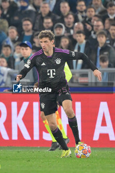 2024-02-14 - Thomas Müller (Bayern Munich)  during the UEFA Champions League 2023-2024 football match between SS Lazio and Bayern Monaco at the Olympic Stadium in Rome on February 14, 2023. - SS LAZIO VS BAYERN MUNICH - UEFA CHAMPIONS LEAGUE - SOCCER