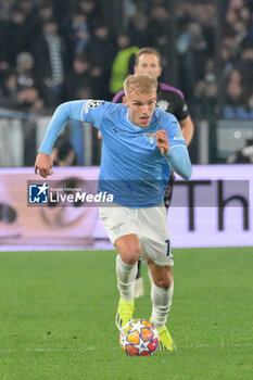 2024-02-14 - Gustav Isaksen (SS Lazio);  during the UEFA Champions League 2023-2024 football match between SS Lazio and Bayern Monaco at the Olympic Stadium in Rome on February 14, 2023. - SS LAZIO VS BAYERN MUNICH - UEFA CHAMPIONS LEAGUE - SOCCER