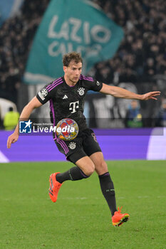 2024-02-14 - Thomas Müller (Bayern Munich)  during the UEFA Champions League 2023-2024 football match between SS Lazio and Bayern Monaco at the Olympic Stadium in Rome on February 14, 2023. - SS LAZIO VS BAYERN MUNICH - UEFA CHAMPIONS LEAGUE - SOCCER