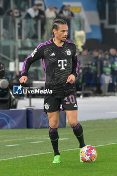 2024-02-14 - Leroy Sane' (Bayern Munich)  during the UEFA Champions League 2023-2024 football match between SS Lazio and Bayern Monaco at the Olympic Stadium in Rome on February 14, 2023. - SS LAZIO VS BAYERN MUNICH - UEFA CHAMPIONS LEAGUE - SOCCER