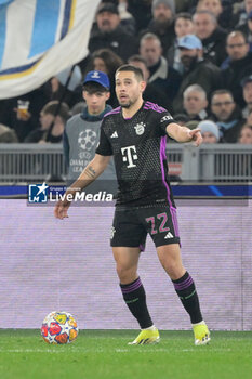 2024-02-14 - Raphaël Guerreiro (Bayern Munich)  during the UEFA Champions League 2023-2024 football match between SS Lazio and Bayern Monaco at the Olympic Stadium in Rome on February 14, 2023. - SS LAZIO VS BAYERN MUNICH - UEFA CHAMPIONS LEAGUE - SOCCER