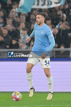 2024-02-14 - Mario Gila (SS Lazio);  during the UEFA Champions League 2023-2024 football match between SS Lazio and Bayern Monaco at the Olympic Stadium in Rome on February 14, 2023. - SS LAZIO VS BAYERN MUNICH - UEFA CHAMPIONS LEAGUE - SOCCER