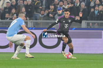 2024-02-14 - Jamal Musiala (Bayern Munich)  during the UEFA Champions League 2023-2024 football match between SS Lazio and Bayern Monaco at the Olympic Stadium in Rome on February 14, 2023. - SS LAZIO VS BAYERN MUNICH - UEFA CHAMPIONS LEAGUE - SOCCER