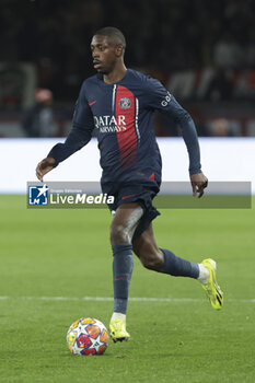 2024-02-14 - Ousmane Dembele of PSG during the UEFA Champions League, Round of 16 1st leg football match between Paris Saint-Germain (PSG) and Real Sociedad on February 14, 2024 at Parc des Princes stadium in Paris, France - FOOTBALL - CHAMPIONS LEAGUE - PARIS SG V REAL SOCIEDAD - UEFA CHAMPIONS LEAGUE - SOCCER