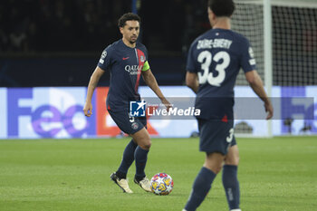2024-02-14 - Marquinhos of PSG during the UEFA Champions League, Round of 16 1st leg football match between Paris Saint-Germain (PSG) and Real Sociedad on February 14, 2024 at Parc des Princes stadium in Paris, France - FOOTBALL - CHAMPIONS LEAGUE - PARIS SG V REAL SOCIEDAD - UEFA CHAMPIONS LEAGUE - SOCCER