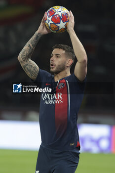 2024-02-14 - Lucas Hernandez of PSG during the UEFA Champions League, Round of 16 1st leg football match between Paris Saint-Germain (PSG) and Real Sociedad on February 14, 2024 at Parc des Princes stadium in Paris, France - FOOTBALL - CHAMPIONS LEAGUE - PARIS SG V REAL SOCIEDAD - UEFA CHAMPIONS LEAGUE - SOCCER