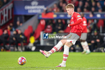 2024-02-20 - Jerdy Schouten of PSV during the UEFA Champions League, Round of 16 1st leg football match between PSV and Borussia Dortmund on February 20, 2024 at Philips Stadion in Eindhoven, Netherlands - FOOTBALL - CHAMPIONS LEAGUE - PSV V DORTMUND - UEFA CHAMPIONS LEAGUE - SOCCER