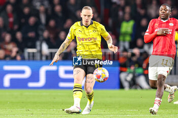 2024-02-20 - Marius Wolf of Borussia Dortmund during the UEFA Champions League, Round of 16 1st leg football match between PSV and Borussia Dortmund on February 20, 2024 at Philips Stadion in Eindhoven, Netherlands - FOOTBALL - CHAMPIONS LEAGUE - PSV V DORTMUND - UEFA CHAMPIONS LEAGUE - SOCCER
