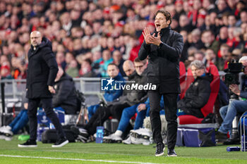 2024-02-20 - Coach Edin Terzic of Borussia Dortmund during the UEFA Champions League, Round of 16 1st leg football match between PSV and Borussia Dortmund on February 20, 2024 at Philips Stadion in Eindhoven, Netherlands - FOOTBALL - CHAMPIONS LEAGUE - PSV V DORTMUND - UEFA CHAMPIONS LEAGUE - SOCCER