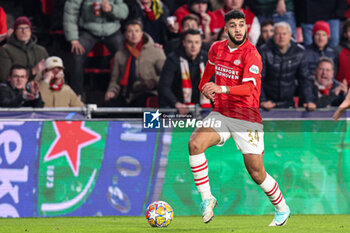 2024-02-20 - Ismael Saibari of PSV during the UEFA Champions League, Round of 16 1st leg football match between PSV and Borussia Dortmund on February 20, 2024 at Philips Stadion in Eindhoven, Netherlands - FOOTBALL - CHAMPIONS LEAGUE - PSV V DORTMUND - UEFA CHAMPIONS LEAGUE - SOCCER