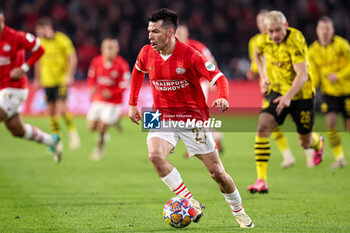 2024-02-20 - Hirving Lozano of PSV during the UEFA Champions League, Round of 16 1st leg football match between PSV and Borussia Dortmund on February 20, 2024 at Philips Stadion in Eindhoven, Netherlands - FOOTBALL - CHAMPIONS LEAGUE - PSV V DORTMUND - UEFA CHAMPIONS LEAGUE - SOCCER