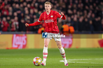 2024-02-20 - Jerdy Schouten of PSV during the UEFA Champions League, Round of 16 1st leg football match between PSV and Borussia Dortmund on February 20, 2024 at Philips Stadion in Eindhoven, Netherlands - FOOTBALL - CHAMPIONS LEAGUE - PSV V DORTMUND - UEFA CHAMPIONS LEAGUE - SOCCER