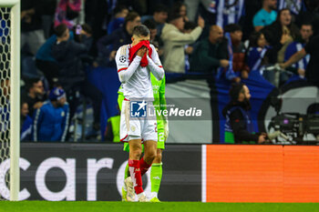 2024-02-21 - Kai Havertz (29) of Arsenal looks dejected at full time during the UEFA Champions League, Round of 16 1st leg football match between FC Porto and Arsenal on 21 February 2024 at Estadio do Dragao in Porto, Portugal - FOOTBALL - CHAMPIONS LEAGUE - PORTO V ARSENAL - UEFA CHAMPIONS LEAGUE - SOCCER