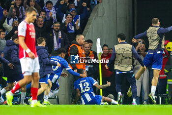 2024-02-21 - Galeno (13) of FC Porto scores a goal and celebrates 1-0 during the UEFA Champions League, Round of 16 1st leg football match between FC Porto and Arsenal on 21 February 2024 at Estadio do Dragao in Porto, Portugal - FOOTBALL - CHAMPIONS LEAGUE - PORTO V ARSENAL - UEFA CHAMPIONS LEAGUE - SOCCER
