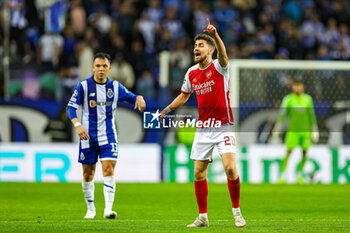 2024-02-21 - Jorginho (20) of Arsenal during the UEFA Champions League, Round of 16 1st leg football match between FC Porto and Arsenal on 21 February 2024 at Estadio do Dragao in Porto, Portugal - FOOTBALL - CHAMPIONS LEAGUE - PORTO V ARSENAL - UEFA CHAMPIONS LEAGUE - SOCCER