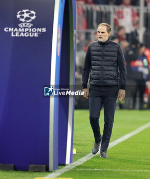 2024-03-05 - Coach Thomas Tuchel of Bayern Munich during the UEFA Champions League, Round of 16, 2nd leg football match between FC Bayern Munich and SS Lazio on March 5, 2024 at Allianz Arena in Munich, Germany - FOOTBALL - CHAMPIONS LEAGUE - BAYERN MUNICH V LAZIO - UEFA CHAMPIONS LEAGUE - SOCCER