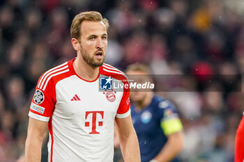 2024-03-05 - Harry Kane of Bayern Munich during the UEFA Champions League, Round of 16, 2nd leg football match between FC Bayern Munich and SS Lazio on March 5, 2024 at Allianz Arena in Munich, Germany - FOOTBALL - CHAMPIONS LEAGUE - BAYERN MUNICH V LAZIO - UEFA CHAMPIONS LEAGUE - SOCCER