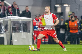 2024-03-05 - Matthijs de Ligt of Bayern Munich during the UEFA Champions League, Round of 16, 2nd leg football match between FC Bayern Munich and SS Lazio on March 5, 2024 at Allianz Arena in Munich, Germany - FOOTBALL - CHAMPIONS LEAGUE - BAYERN MUNICH V LAZIO - UEFA CHAMPIONS LEAGUE - SOCCER