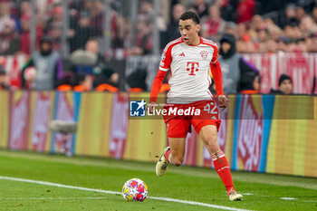 2024-03-05 - Jamal Musiala of Bayern Munich during the UEFA Champions League, Round of 16, 2nd leg football match between FC Bayern Munich and SS Lazio on March 5, 2024 at Allianz Arena in Munich, Germany - FOOTBALL - CHAMPIONS LEAGUE - BAYERN MUNICH V LAZIO - UEFA CHAMPIONS LEAGUE - SOCCER