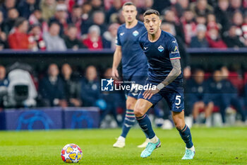 2024-03-05 - Matias Vecino of Lazio during the UEFA Champions League, Round of 16, 2nd leg football match between FC Bayern Munich and SS Lazio on March 5, 2024 at Allianz Arena in Munich, Germany - FOOTBALL - CHAMPIONS LEAGUE - BAYERN MUNICH V LAZIO - UEFA CHAMPIONS LEAGUE - SOCCER