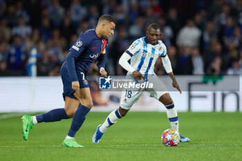 2024-03-05 - Kylian Mbappe of Paris Saint-Germain during the UEFA Champions League, Round of 16, 2nd leg football match between Real Sociedad and Paris Saint-Germain on March 5, 2024 at Reale Arena in San Sebastian, Spain - FOOTBALL - CHAMPIONS LEAGUE - REAL SOCIEDAD V PARIS SG - UEFA CHAMPIONS LEAGUE - SOCCER
