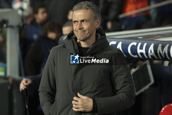 2024-03-05 - PSG coach Luis Enrique during the UEFA Champions League, Round of 16, 2nd leg football match between Real Sociedad and Paris Saint-Germain (PSG) on March 5, 2024 at Reale Arena in San Sebastian, Spain - FOOTBALL - CHAMPIONS LEAGUE - REAL SOCIEDAD V PARIS SG - UEFA CHAMPIONS LEAGUE - SOCCER