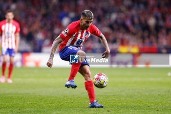 2024-03-13 - Angel Correa of Atletico de Madrid during the UEFA Champions League, Round of 16, 2nd leg football match between Atletico de Madrid and FC Internazionale on March 13, 2024 at Civitas Metropolitano stadium in Madrid, Spain - FOOTBALL - CHAMPIONS LEAGUE - ATLETICO MADRID V INTERNAZIONALE - UEFA CHAMPIONS LEAGUE - SOCCER