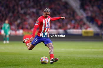 2024-03-13 - Rodrigo de Paul of Atletico de Madrid during the UEFA Champions League, Round of 16, 2nd leg football match between Atletico de Madrid and FC Internazionale on March 13, 2024 at Civitas Metropolitano stadium in Madrid, Spain - FOOTBALL - CHAMPIONS LEAGUE - ATLETICO MADRID V INTERNAZIONALE - UEFA CHAMPIONS LEAGUE - SOCCER
