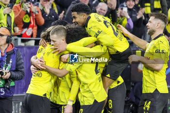2024-03-13 - Marco Reus of Borussia Dortmund celebrates his goal 2-0 during the UEFA Champions League, Round of 16, 2nd leg football match between Borussia Dortmund and PSV Eindhoven on March 13, 2024 at Signal Iduna Park in Dortmund, Germany - FOOTBALL - CHAMPIONS LEAGUE - DORTMUND V PSV - UEFA CHAMPIONS LEAGUE - SOCCER