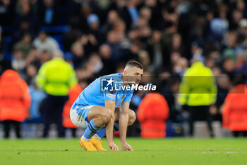 2024-04-17 - Mateo Kovacic (8) of Manchester City misses a penalty in the shoot out during the UEFA Champions League, Quarter-finals, 2nd leg football match between Manchester City and Real Madrid on April 17, 2024 at Etihad Stadium in Manchester, England - FOOTBALL - CHAMPIONS LEAGUE - MANCHESTER CITY V REAL MADRID - UEFA CHAMPIONS LEAGUE - SOCCER