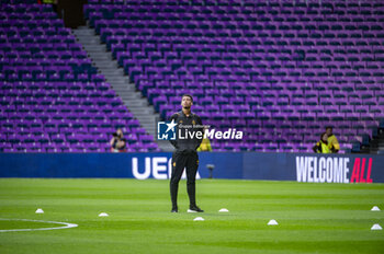 2024-05-08 - MADRID, SPAIN - MAY 8: Jude Bellingham of Real Madrid seen before the UEFA Champions League semi-final second leg match between Real Madrid and FC Bayern Munchen at Estadio Santiago Bernabeu on May 8, 2024 in Madrid, Spain. - REAL MADRID VS BAYERN MUNICH - UEFA CHAMPIONS LEAGUE - SOCCER