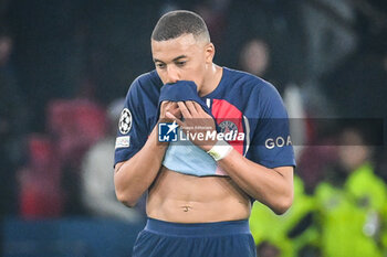 07/05/2024 - Kylian MBAPPE of PSG looks dejected during the UEFA Champions League, Semi-finals, 2nd leg football match between Paris Saint-Germain and Borussia Dortmund on May 7, 2024 at Parc des Princes stadium in Paris, France - FOOTBALL - CHAMPIONS LEAGUE - PARIS SG V DORTMUND - UEFA CHAMPIONS LEAGUE - CALCIO