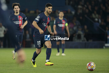 2024-05-07 - Marco Asensio of PSG during the UEFA Champions League, Semi-finals, 2nd leg football match between Paris Saint-Germain and Borussia Dortmund on May 7, 2024 at Parc des Princes stadium in Paris, France - FOOTBALL - CHAMPIONS LEAGUE - PARIS SG V DORTMUND - UEFA CHAMPIONS LEAGUE - SOCCER