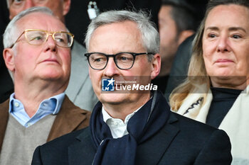 07/05/2024 - France's Minister for Economy and Finances Bruno LE MAIRE during the UEFA Champions League, Semi-finals, 2nd leg football match between Paris Saint-Germain and Borussia Dortmund on May 7, 2024 at Parc des Princes stadium in Paris, France - FOOTBALL - CHAMPIONS LEAGUE - PARIS SG V DORTMUND - UEFA CHAMPIONS LEAGUE - CALCIO