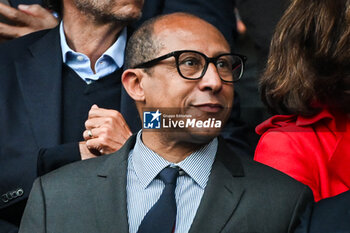 2024-05-07 - French Football Federation (FFF) President Philippe DIALLO during the UEFA Champions League, Semi-finals, 2nd leg football match between Paris Saint-Germain and Borussia Dortmund on May 7, 2024 at Parc des Princes stadium in Paris, France - FOOTBALL - CHAMPIONS LEAGUE - PARIS SG V DORTMUND - UEFA CHAMPIONS LEAGUE - SOCCER