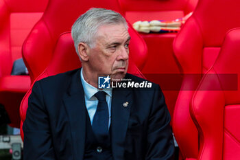 2024-06-01 - Carlo Ancelotti coach of Real Madrid - FINAL - BORUSSIA DORTMUND VS REAL MADRID - UEFA CHAMPIONS LEAGUE - SOCCER