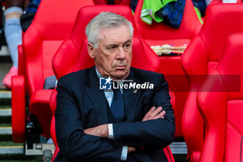 2024-06-01 - Carlo Ancelotti coach of Real Madrid - FINAL - BORUSSIA DORTMUND VS REAL MADRID - UEFA CHAMPIONS LEAGUE - SOCCER