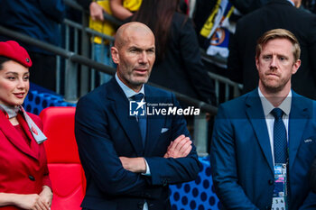 2024-06-01 - Zinedine Zidane - FINAL - BORUSSIA DORTMUND VS REAL MADRID - UEFA CHAMPIONS LEAGUE - SOCCER