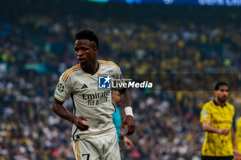 2024-06-01 - Vinicius Junior of Real Madrid - FINAL - BORUSSIA DORTMUND VS REAL MADRID - UEFA CHAMPIONS LEAGUE - SOCCER