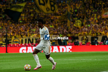 2024-06-01 - Vinicius Junior of Real Madrid - FINAL - BORUSSIA DORTMUND VS REAL MADRID - UEFA CHAMPIONS LEAGUE - SOCCER