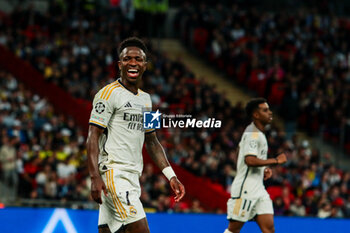 2024-06-01 - Vinicius Junior of Real Madrid - FINAL - BORUSSIA DORTMUND VS REAL MADRID - UEFA CHAMPIONS LEAGUE - SOCCER