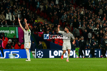 2024-06-01 - Daniel Carvajal of Real Madrid and Nacho Fernandez of Real Madrid - FINAL - BORUSSIA DORTMUND VS REAL MADRID - UEFA CHAMPIONS LEAGUE - SOCCER