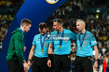 2024-06-01 - Slavko Vinčic referee - FINAL - BORUSSIA DORTMUND VS REAL MADRID - UEFA CHAMPIONS LEAGUE - SOCCER