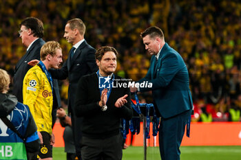 2024-06-01 - Edin Terzic coach of Borussia Dortmund - FINAL - BORUSSIA DORTMUND VS REAL MADRID - UEFA CHAMPIONS LEAGUE - SOCCER