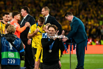 2024-06-01 - Edin Terzic coach of Borussia Dortmund - FINAL - BORUSSIA DORTMUND VS REAL MADRID - UEFA CHAMPIONS LEAGUE - SOCCER